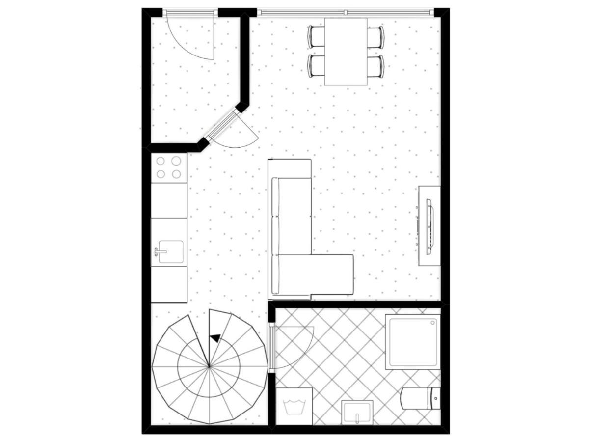 Апартаменты B3 - Bike & Bed Bitterfeld Экстерьер фото