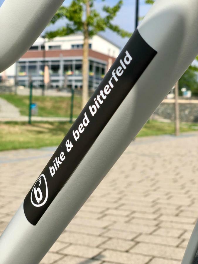 Апартаменты B3 - Bike & Bed Bitterfeld Экстерьер фото