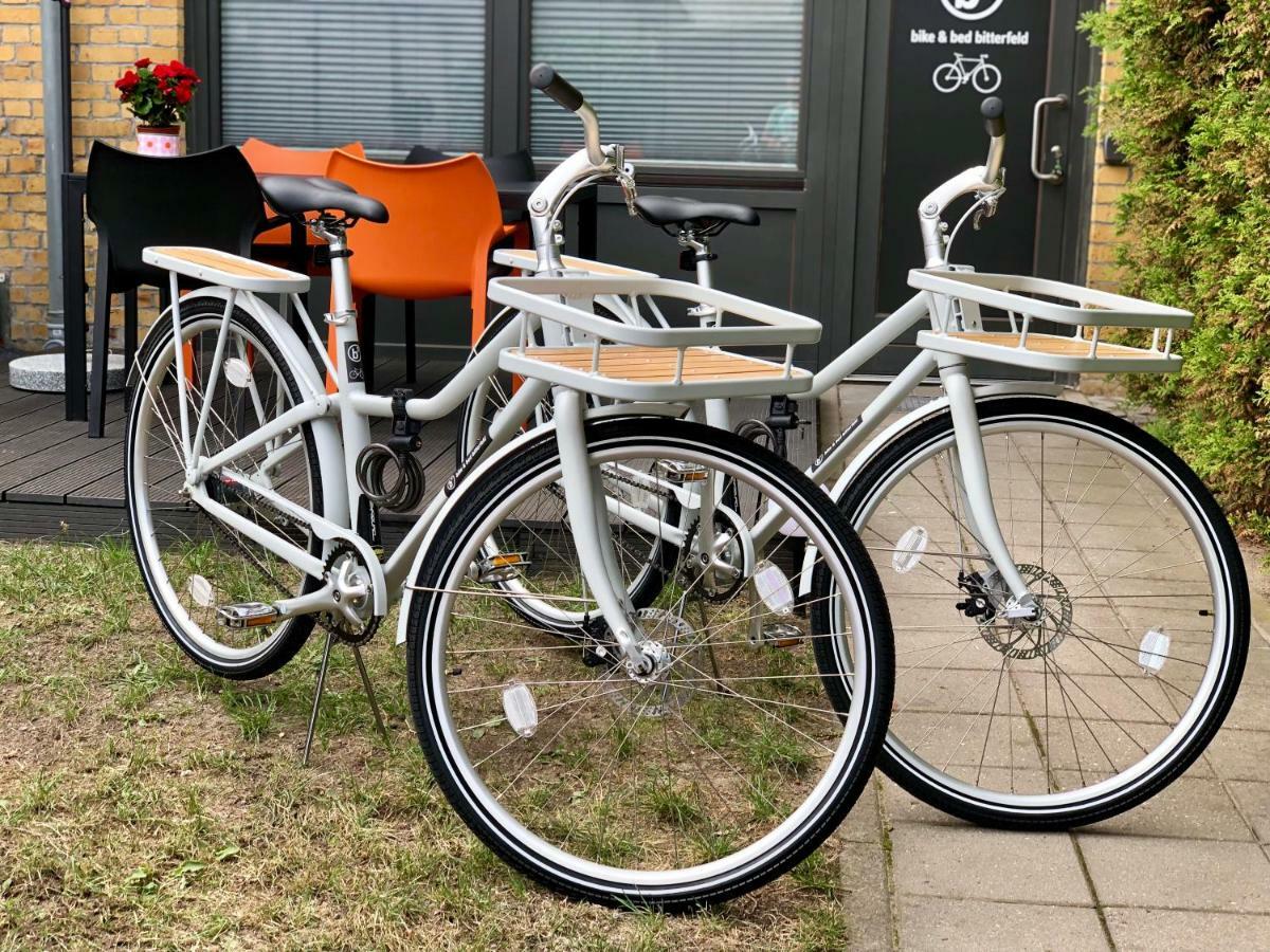 Апартаменты B3 - Bike & Bed Bitterfeld Экстерьер фото